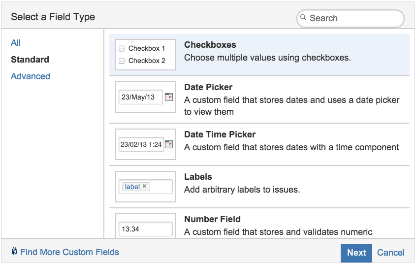 Task management with Confluence and Jira custom fields