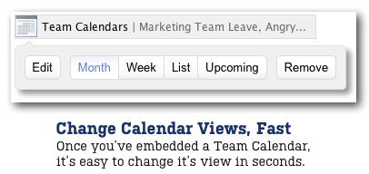 Team Calendars Wiki Calendar for Confluence - New Calendar Macro