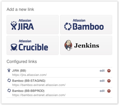 Add issue linking for Jira to Bitbucket