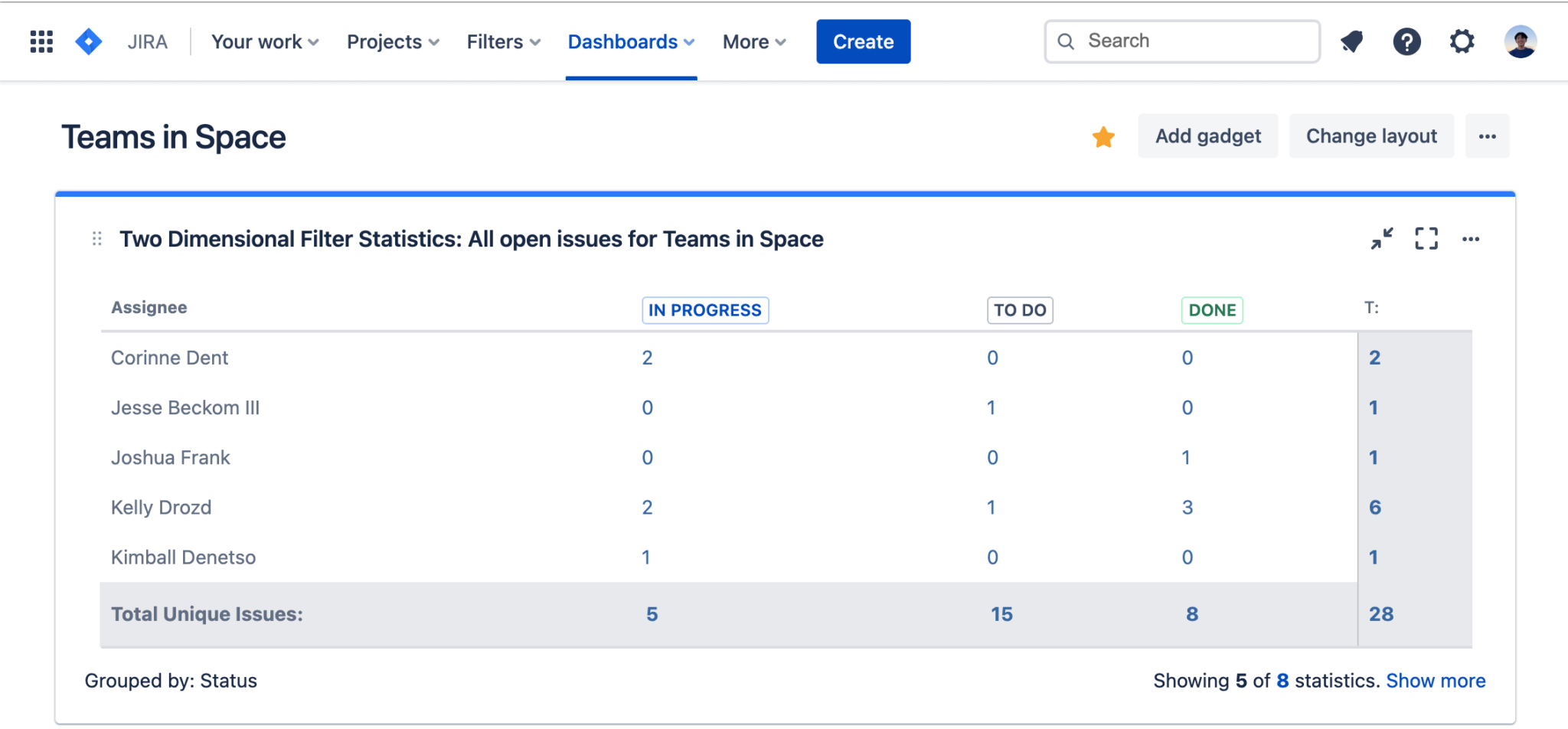 teams in space screenshot