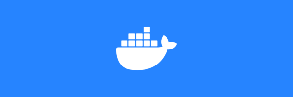 A logo of Docker