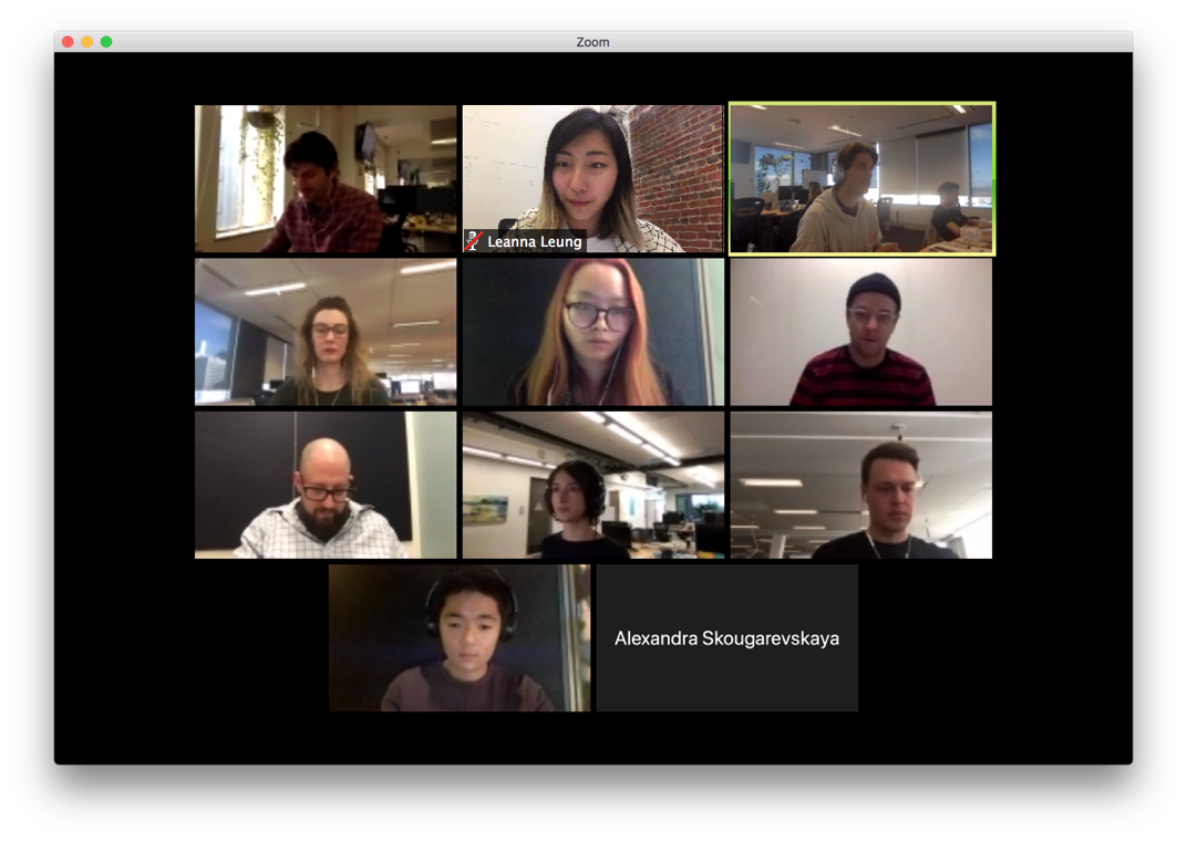 Inclusive meetings are all about leveling the playing field – if one person is remote, everyone joins remotely
