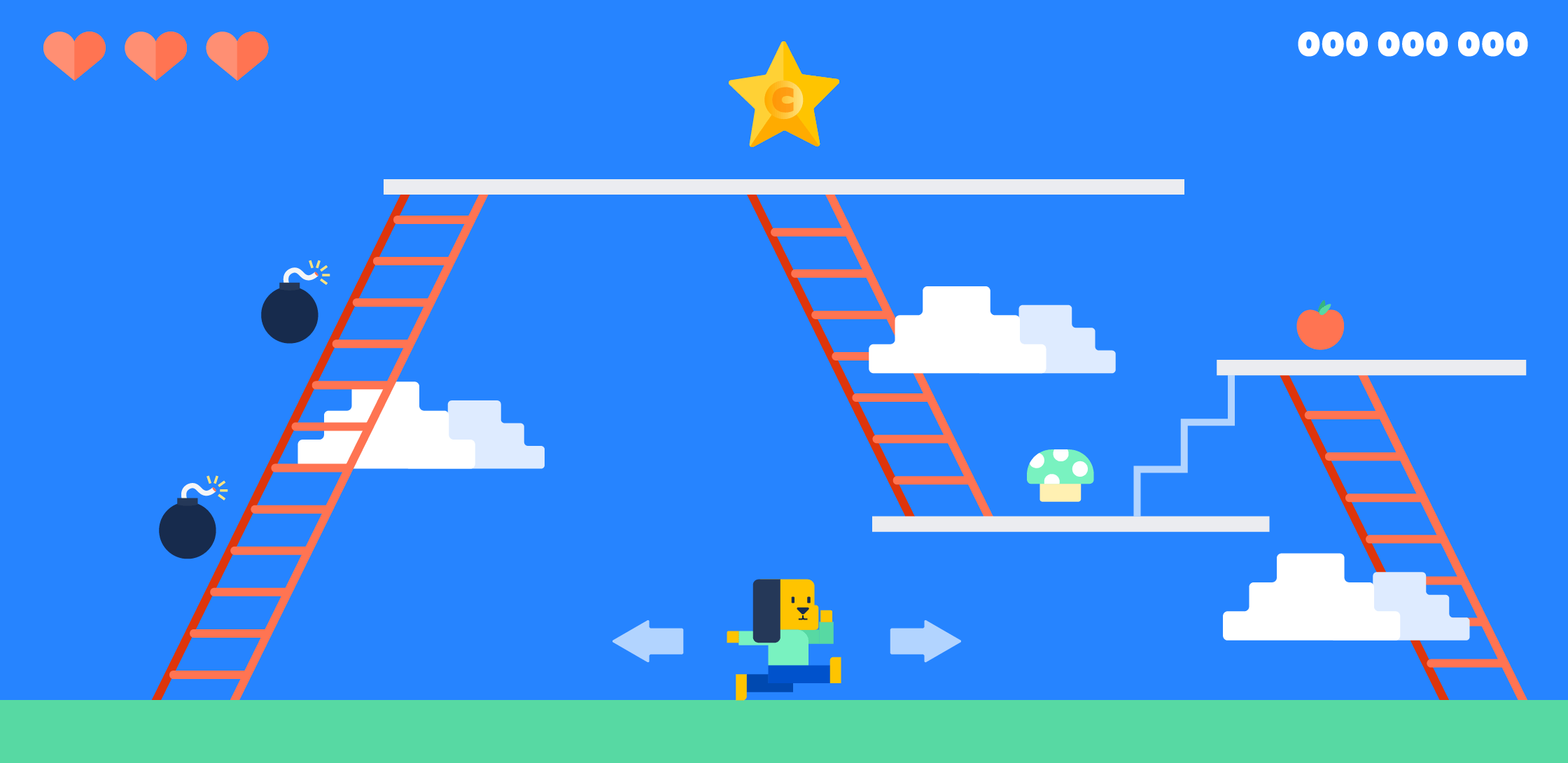 character navigating a path to becoming a CEO