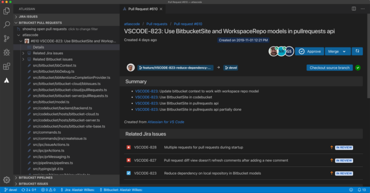 Jira Software and Bitbucket in VS Code - Inside Atlassian