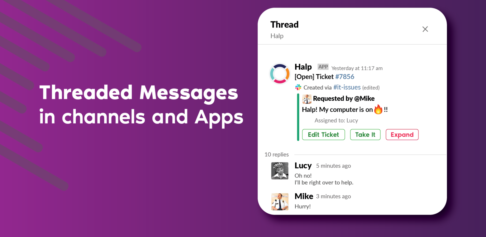 How and why to use Slack’s threaded messages in channels and Apps