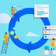 4 ways to manage change seamlessly in Atlassian Cloud illo