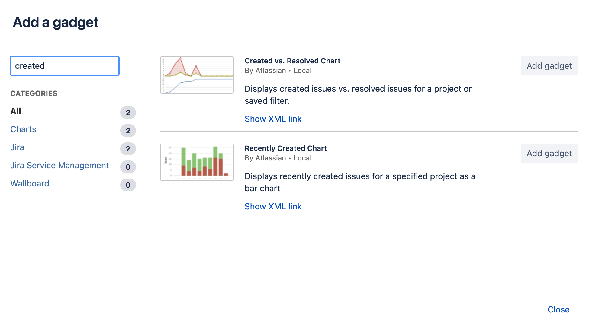 System Dashboard - Jira