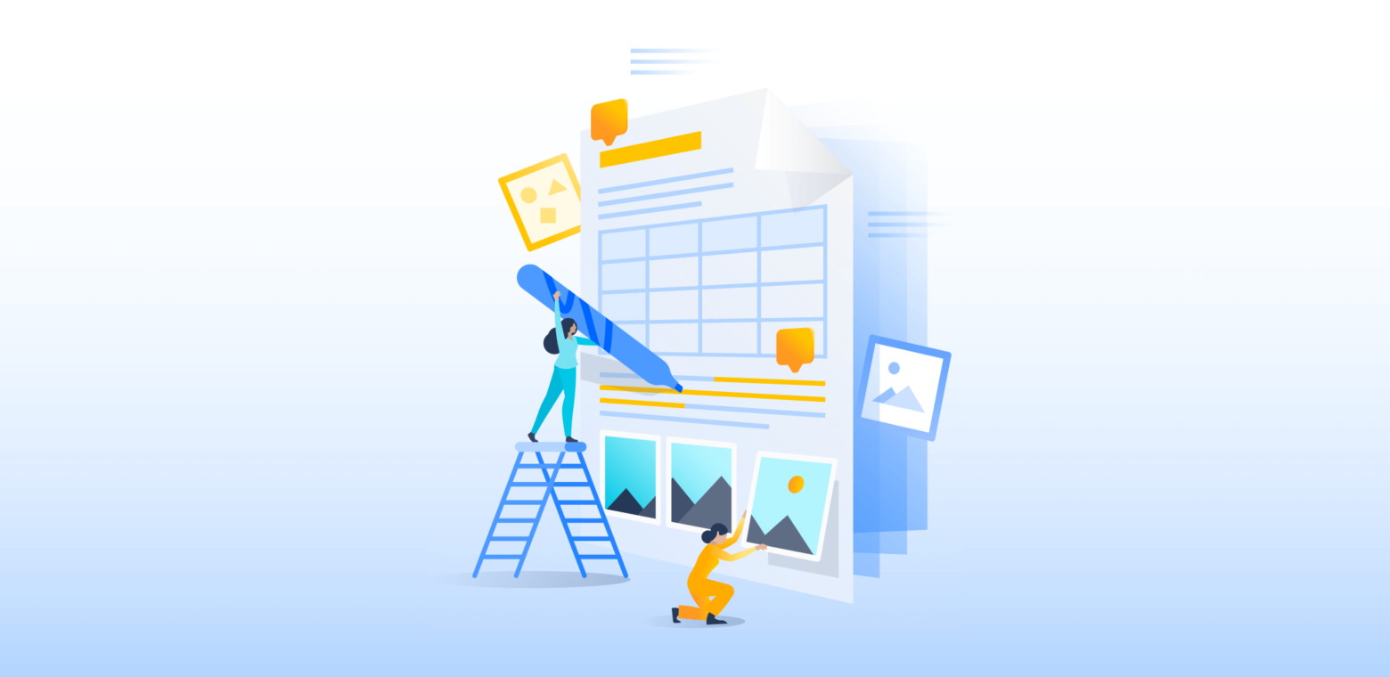 illo for tables in confluence