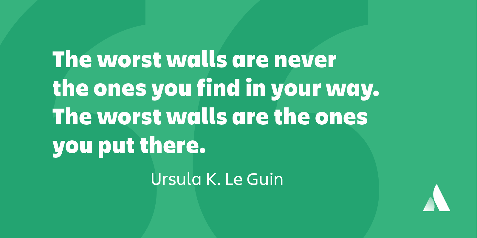 teamwork quote The worst walls are never the ones you find in your way. The worst walls are the ones you put there