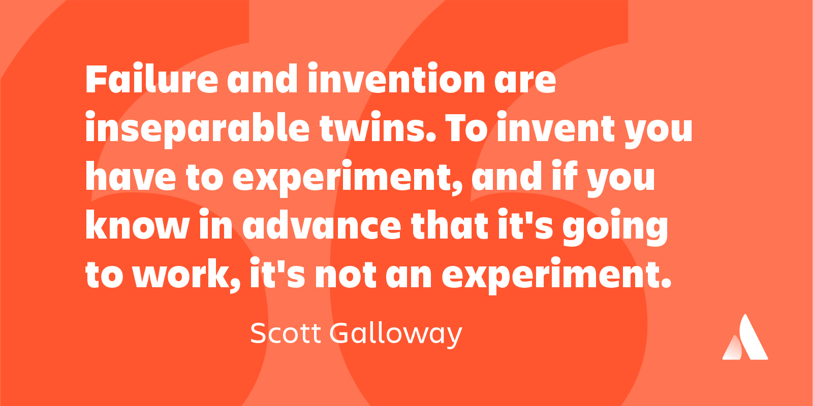 teamwork quote Failure and invention are inseparable twins. To invent you have to experiment, and if you know in advance that it's going to work, it's not an experiment