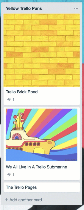 how to use trello card covers