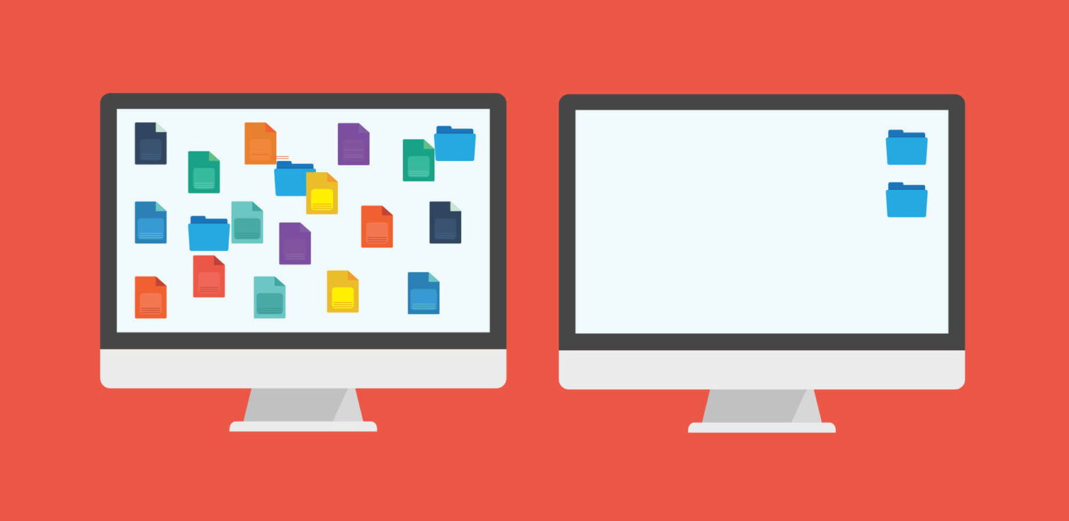 Desktop zero: how to manage unproductive digital clutter