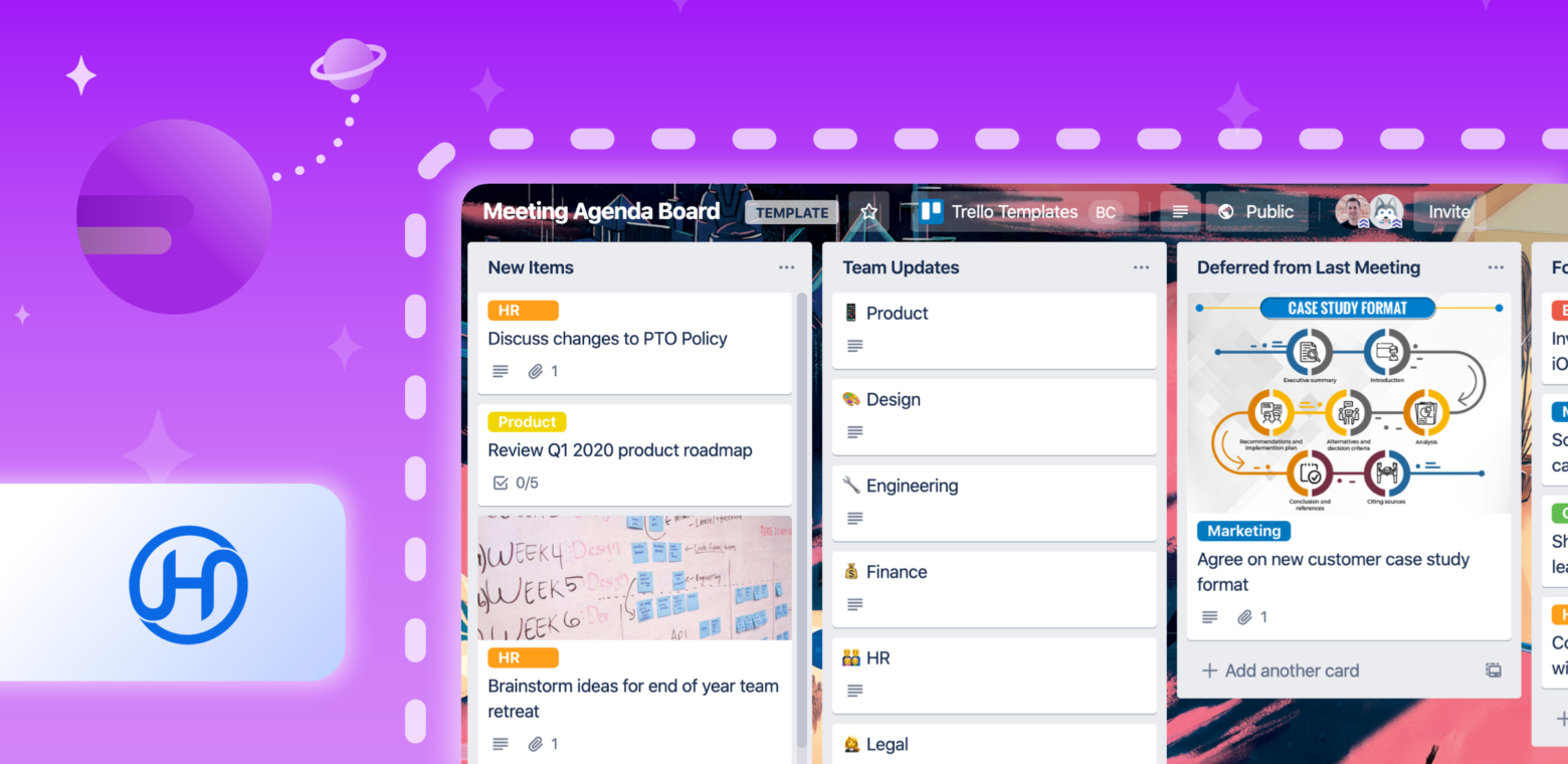 How Hugo makes remote meetings more meaningful with Trello