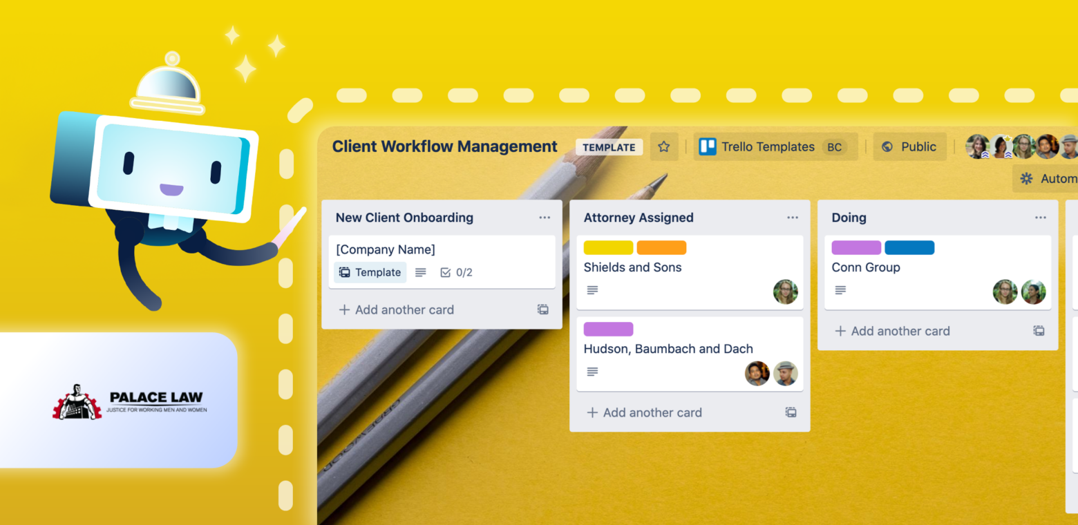 How Palace Law uses Trello to save time, money, and the planet