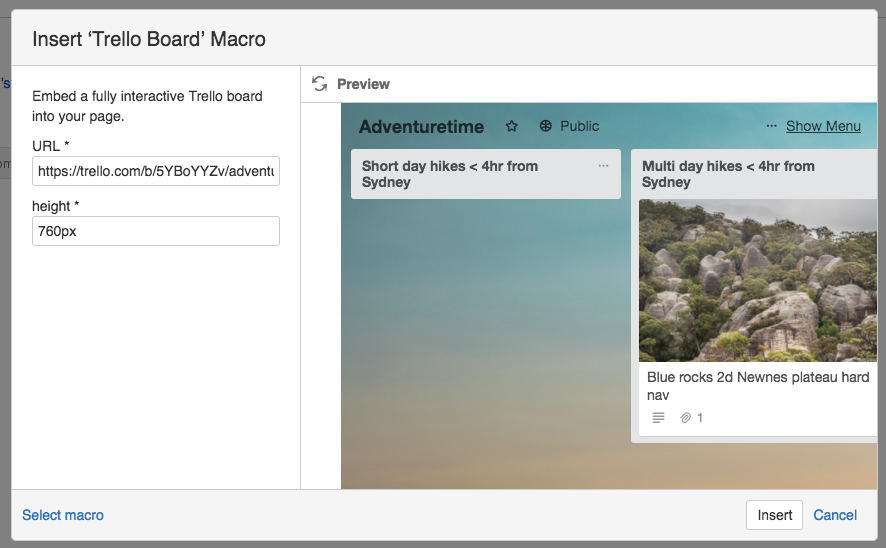 Trello embedded board tutorial