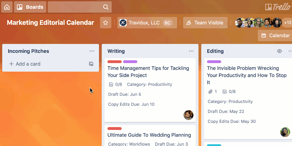 How to create a card template in Trello