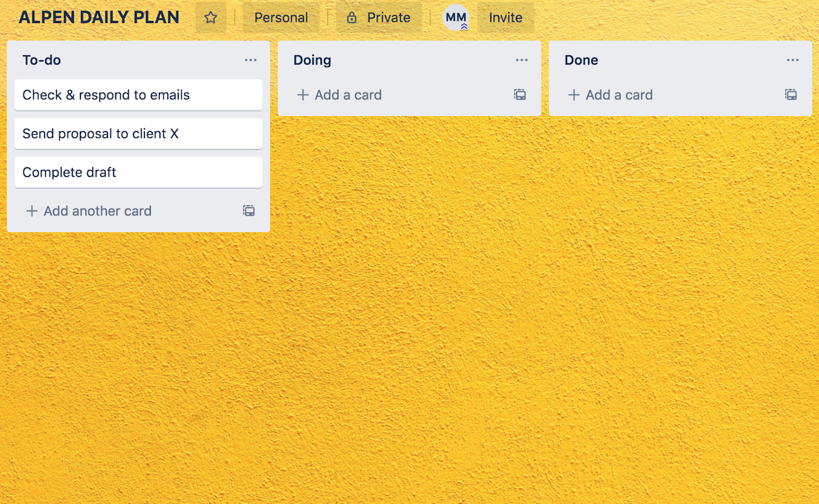 APLEN method in Trello