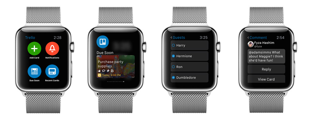 Just in time: developing Trello for apple watch
