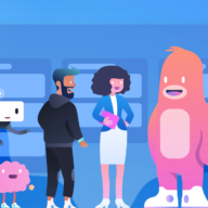 illustration of people and characters asking What is Trello for?