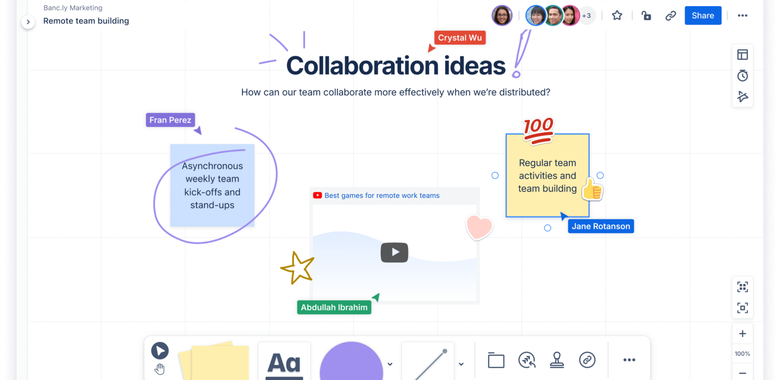 Bring ideas to life with Confluence whiteboards