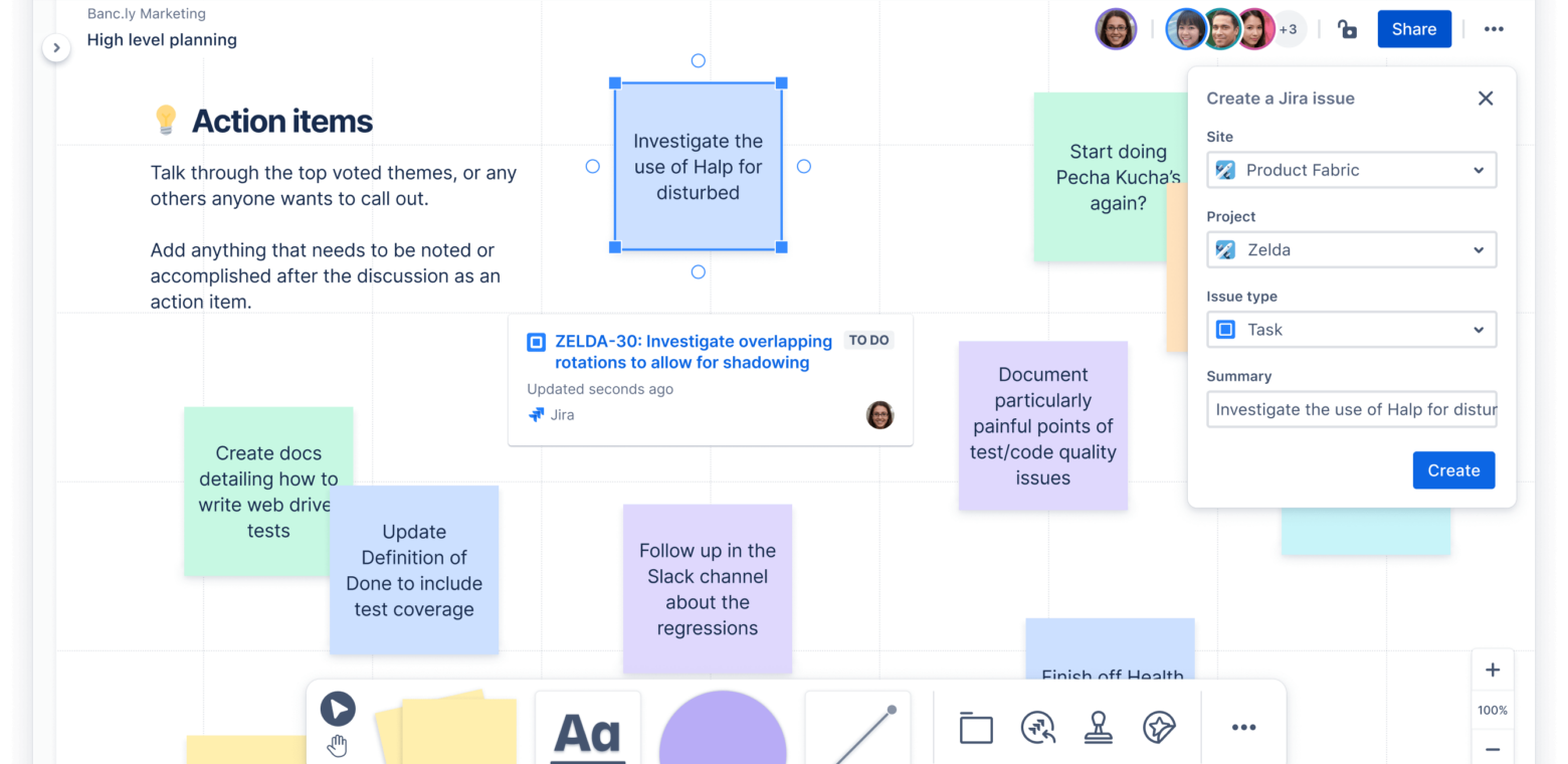 How to use whiteboards in Jira workflows