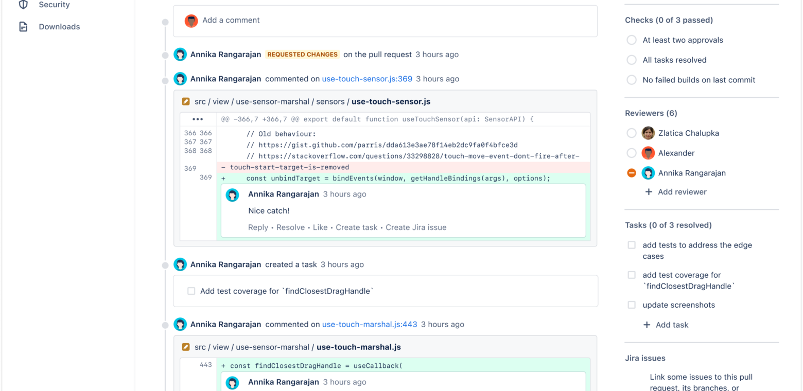 Introducing   A new Bitbucket pull request experience