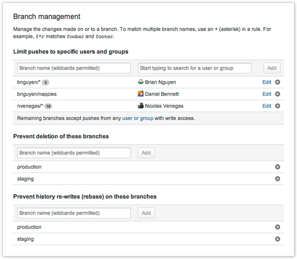 Take control with branch permissions in Bitbucket Cloud