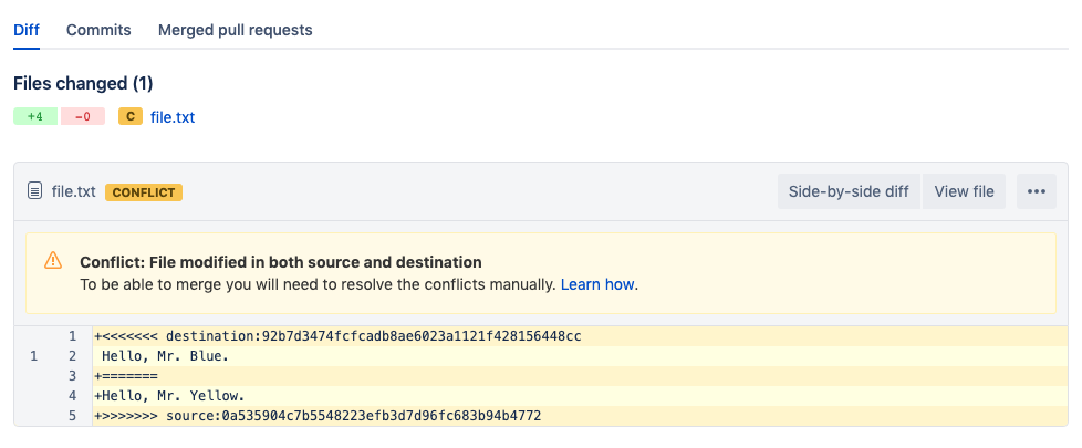 Resolving conflicts with git-rerere