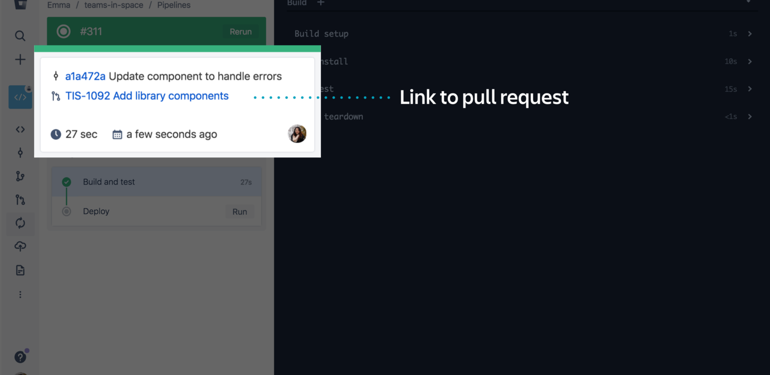 Faster feedback on merges with pull request pipelines