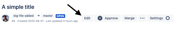 Editing Pull Requests just got a little easier