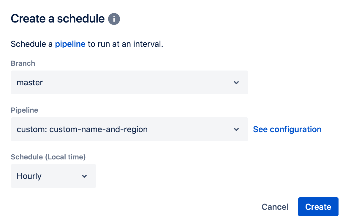 Introducing default values for custom pipeline variables