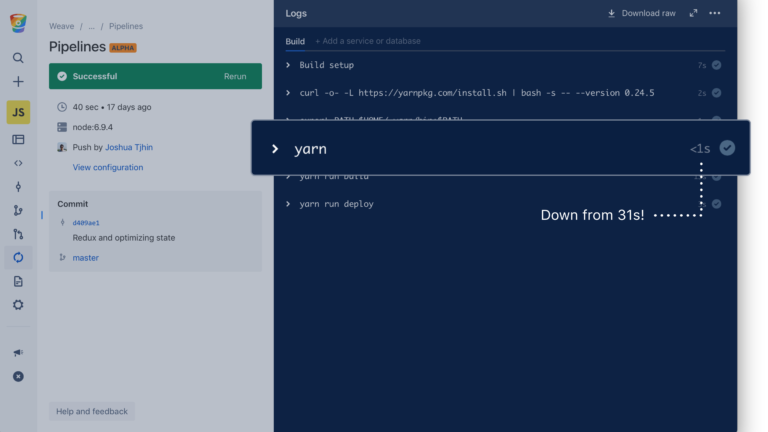 Bringing you speed, power and flexibility with 12 new features in Bitbucket Pipelines.
