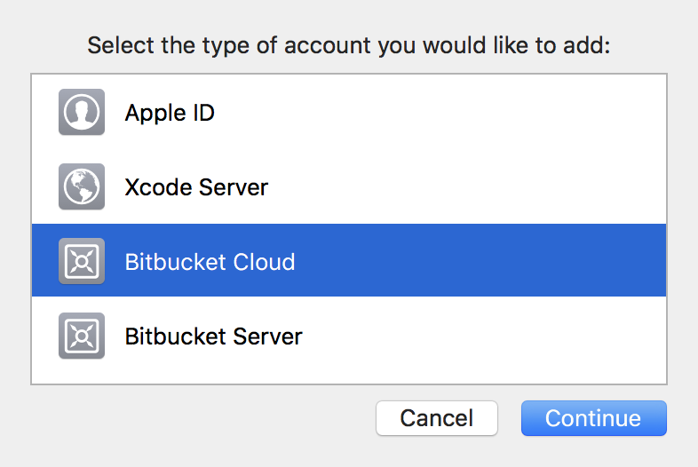 Support for Xcode in Bitbucket