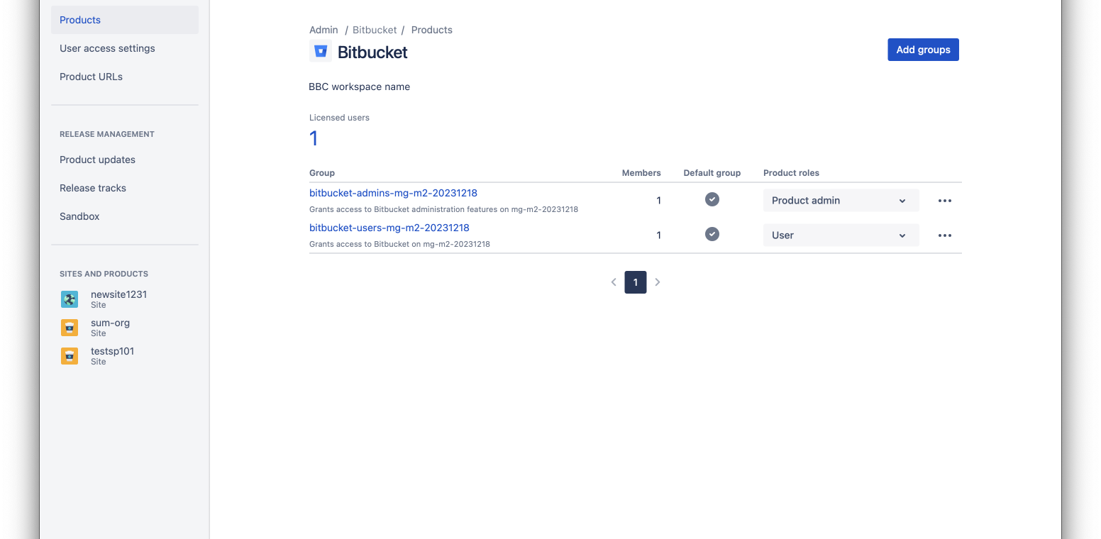 Unified user management is generally available for new Bitbucket Cloud workspaces!