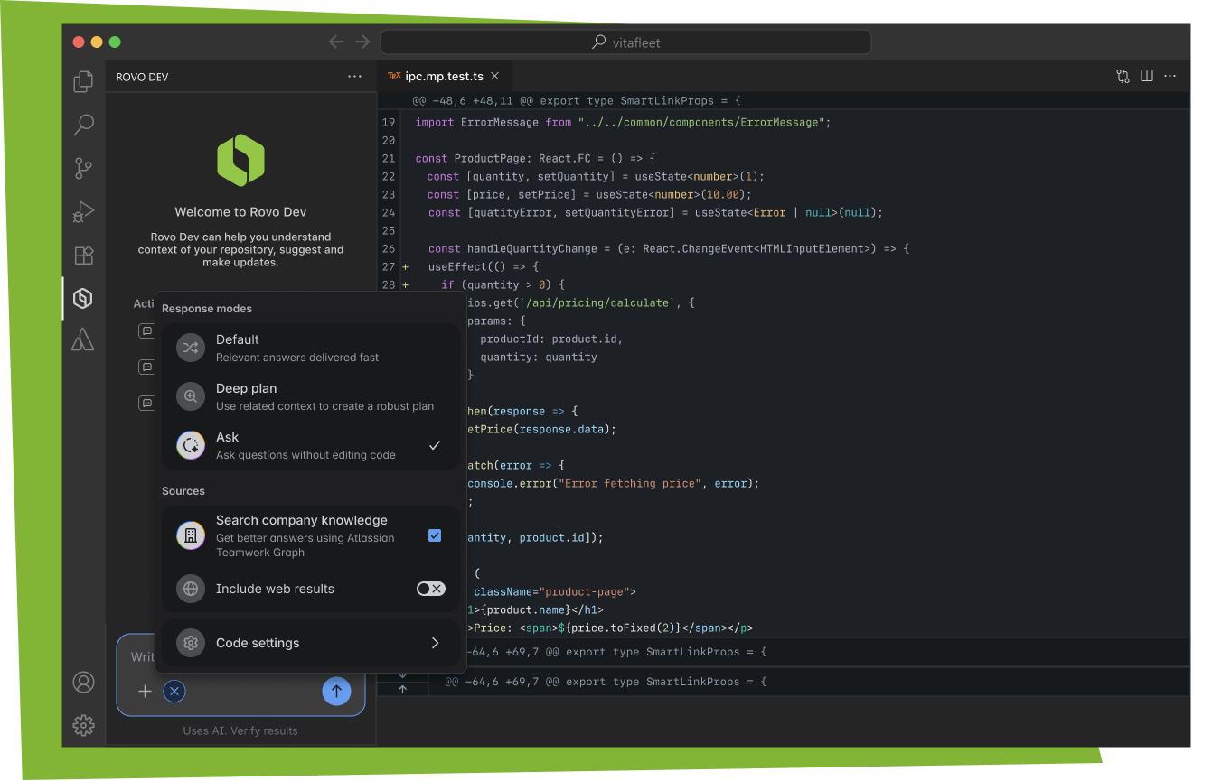 Rovo Dev is now generally available in VS Code - Work Life by Atlassian