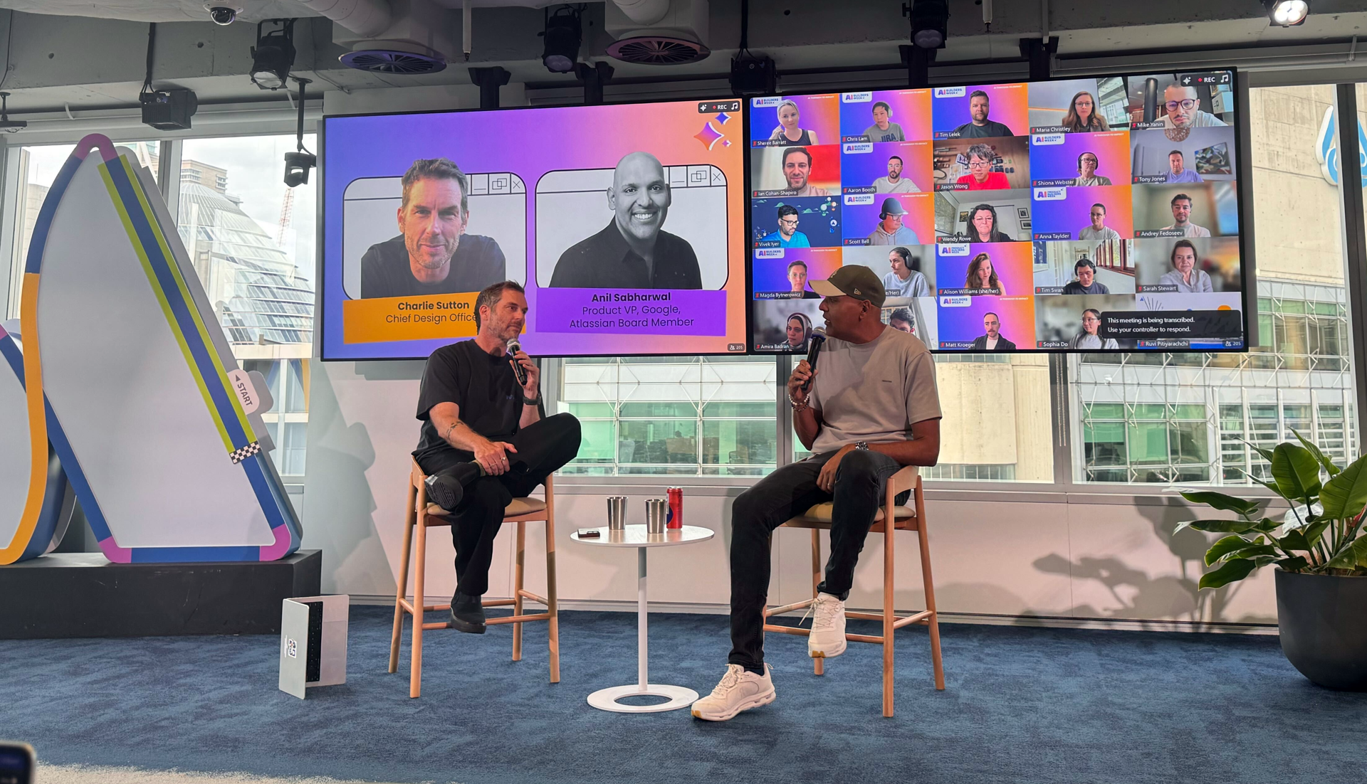 Fireside chat with Anil Sabharwal (Atlassian Board Director & global product leader) and Charlie Sutton (Atlassian CDO) on what it really takes to build AI-powered products people actually love