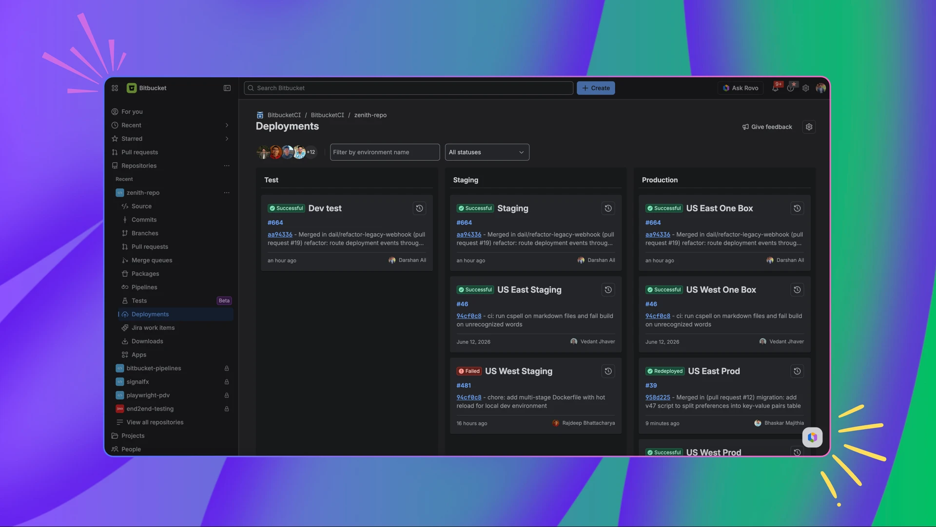 Introducing the redesigned deployments experience