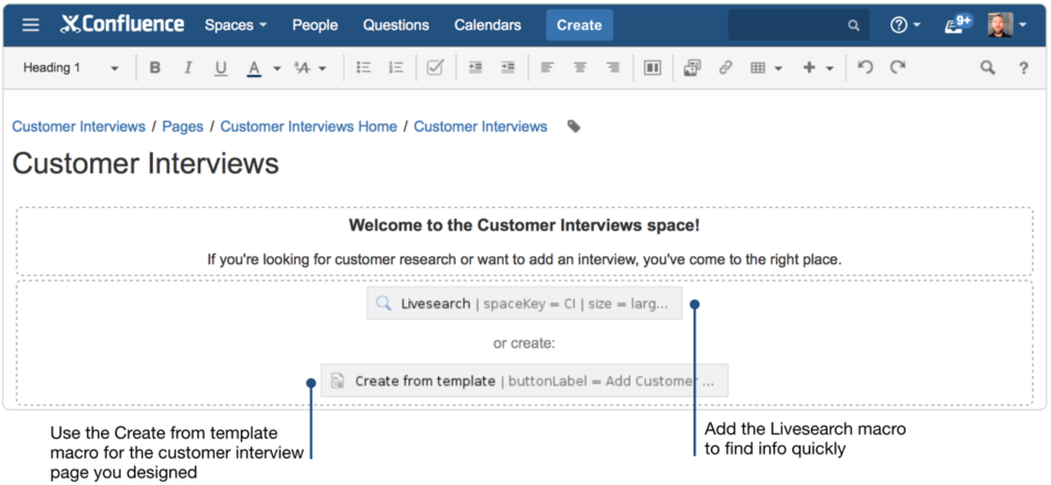 Confluence Interview Guide Creating insightful customer interview pages using Confluence