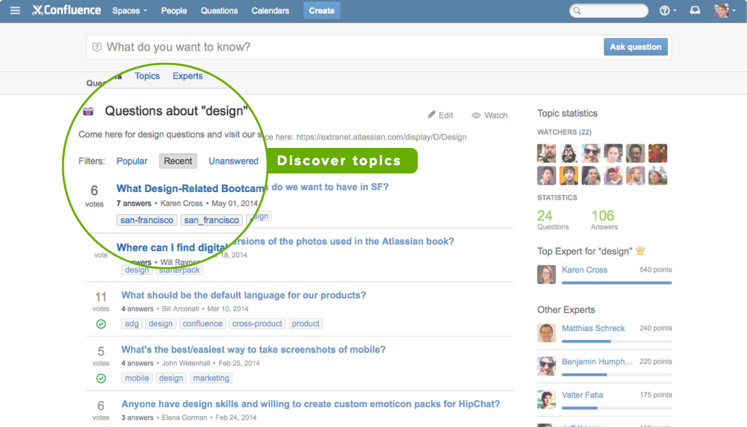 Confluence Questions 1.0: Share Knowledge with Q&A