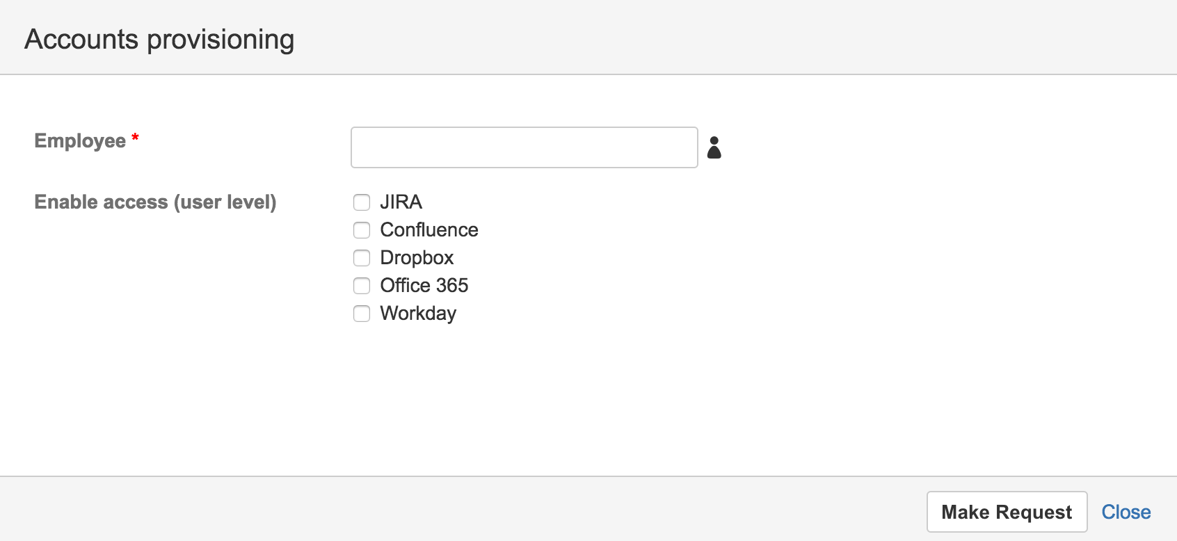 HR form account access