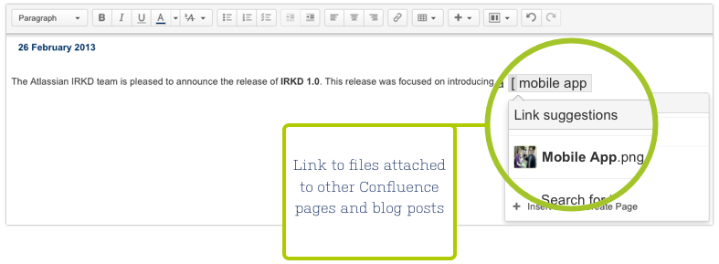 Four fast ways to link to content in Confluence