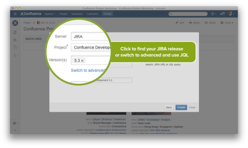 Publish Jira reports in Confluence, fast