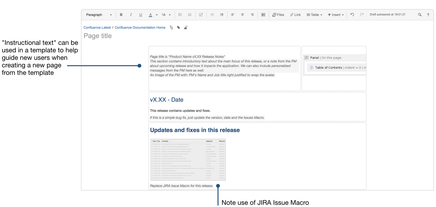 How to document releases and share release notes with Confluence