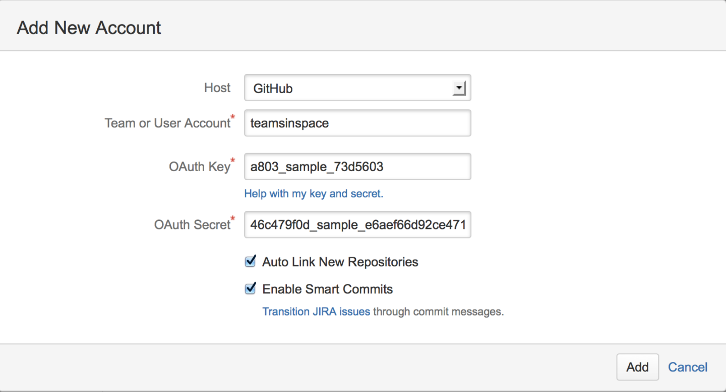 Connecting Jira 6.2 to GitHub - Inside Atlassian