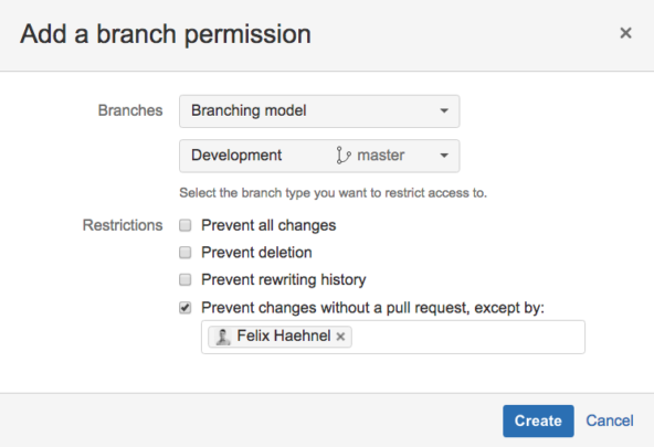 Get to master faster with pull requests in Bitbucket Server