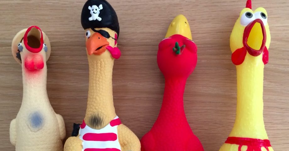 Rubber chickens = better meetings. Who knew?!