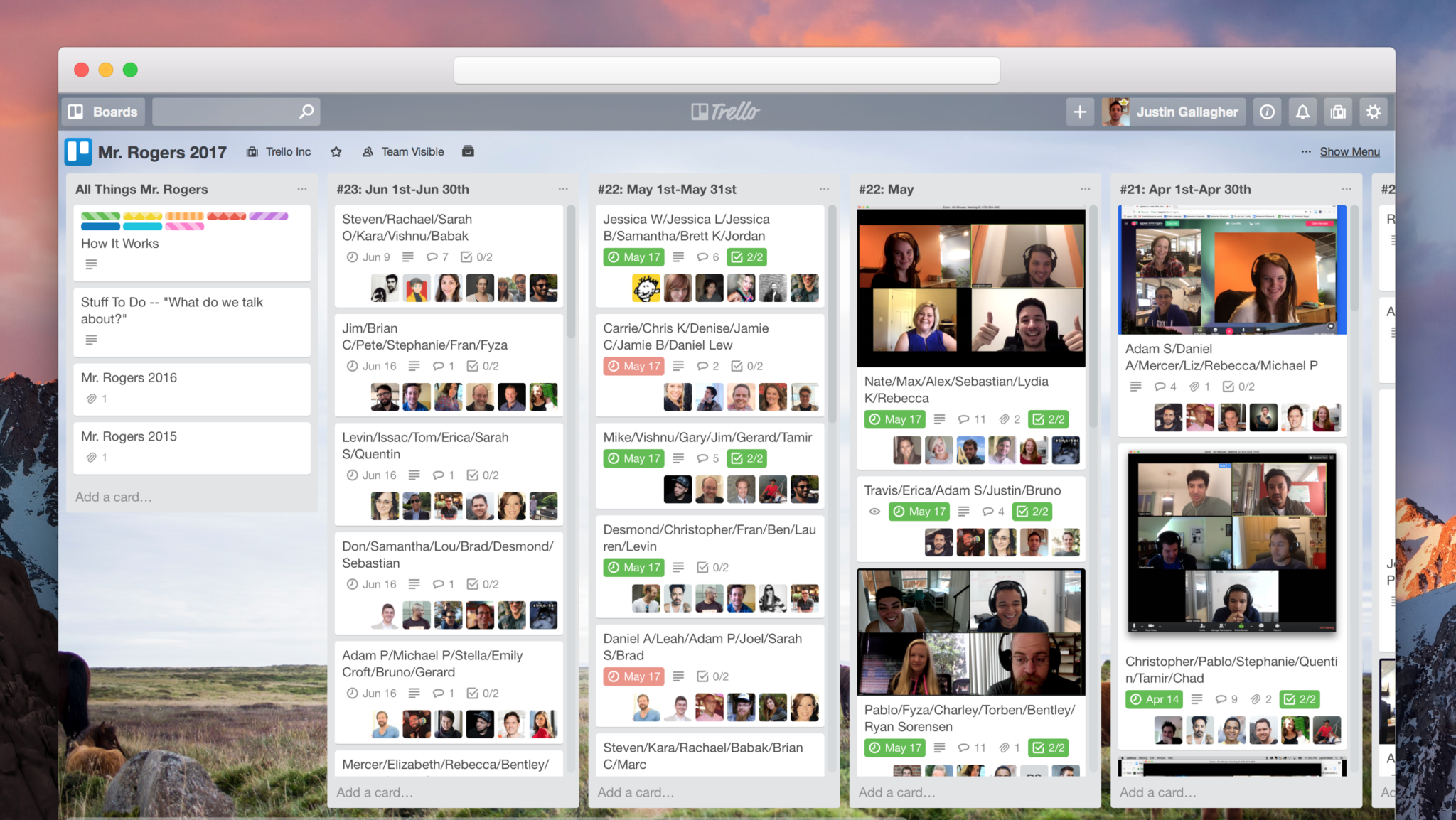 Trello product view