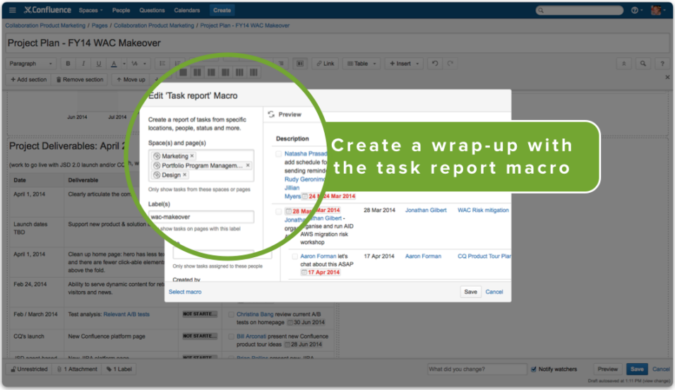 3 ways to keep your team on track with tasks in Confluence - Inside ...