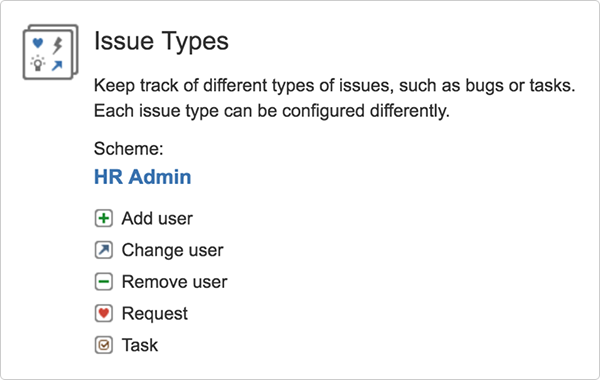 Jira Core Issue Types